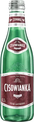 CISOWIANKA stipri gāzēts minerālūdens stikla pudelē 300ml