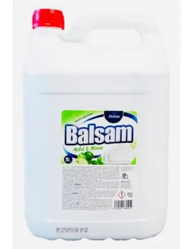 Deluxe Balsam trauku mazgāšanas balzams ar ābolu un piparmētru smaržu 5L