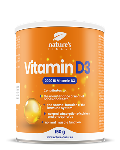 NATURE'S FINEST Vitamīns D3 150g