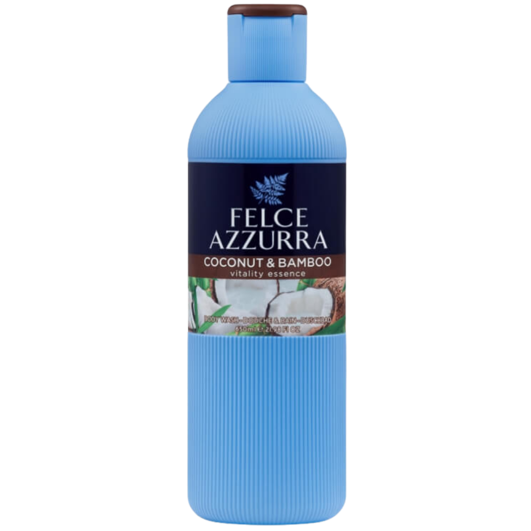 FELCE AZZURRA Coconut & Bamboo dušas un vannas želeja 650ml