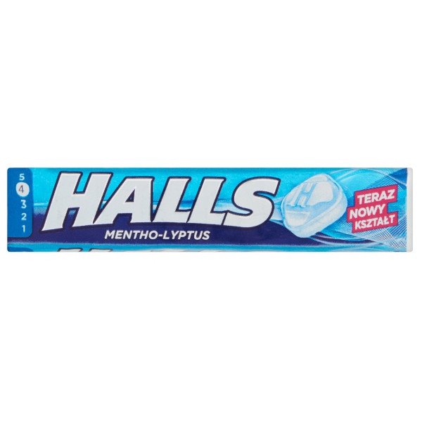 Halls Coolwave sūkājamās konfektes ar mentola-