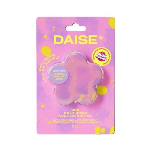 DAISE BRB vannas bumba zieda formā ar lavandas aromātu 85g
