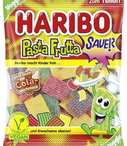 Haribo Pasta Frutta Sauer želejas konfektes 160g
