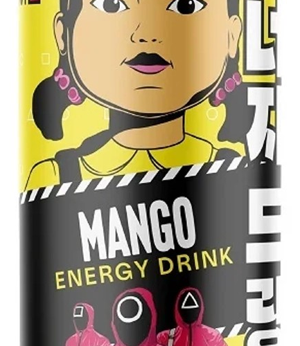 SQUID GAME Mango enerģijas dzēriens 250ml