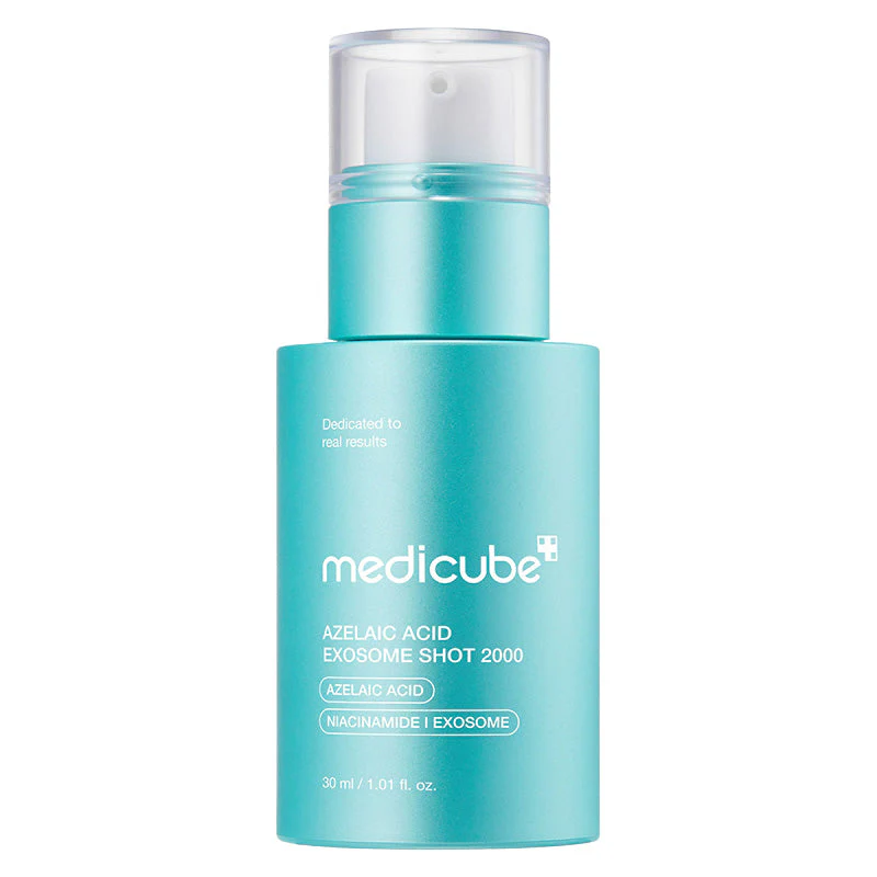 MEDICUBE Azelaic Acid Exosome Shot 2000 serums sejas ādai ar mikroadatām 30ml