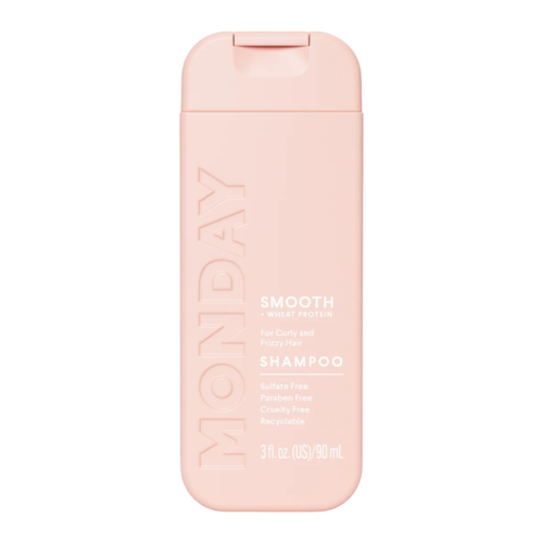 MONDAY Smooth + Wheat Protein šampūns cirtainiem un sprogainiem matiem 90ml