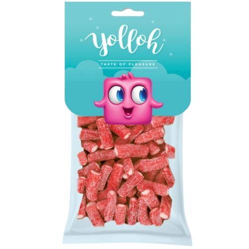 YOLLOH Sweet Red Tubes želejas konfektes 120g