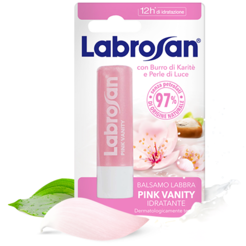 LABROSAN Pink Vanity lūpu balzāms ar Ši sviestu 5.5ml