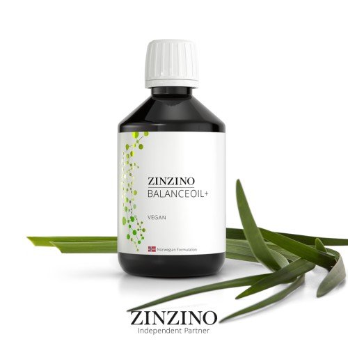 Zinzino BalanceOil+ Vegan Citronu garšas uztura bagātinātājs, 300ml