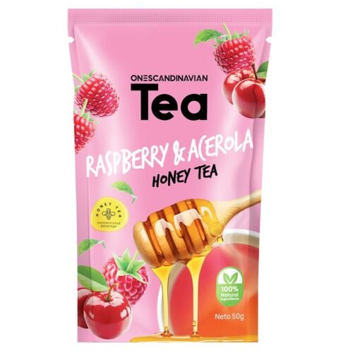 ONE SCANDINAVIAN TEA aveņu,acerola un medus dzēriena sagatave uztura bagātinātājs 50g