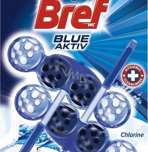 Bref Blue Chlorine tualetes podas skalošanas bloks ar hloru 2x50g