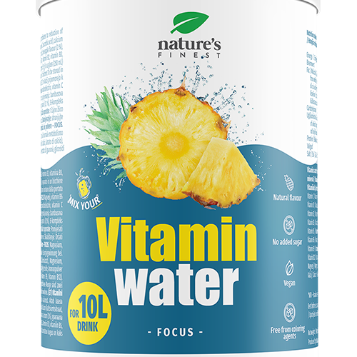 NATURE'S FINEST Focus pulveris vitamīnu ūdens pagatavošanai 200g