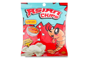 ASIAN CHIPS Garneļu čipsi Sweet Chili 30g