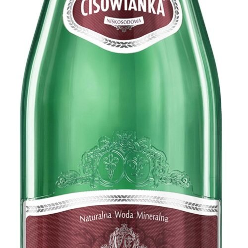 Cisowianka gāzēts minerālūdens stikla pudelē 0.7L