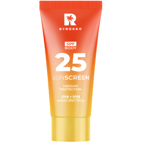 BYROKKO Shine Brown saules aizsarglīdzeklis ar SPF25 150ml