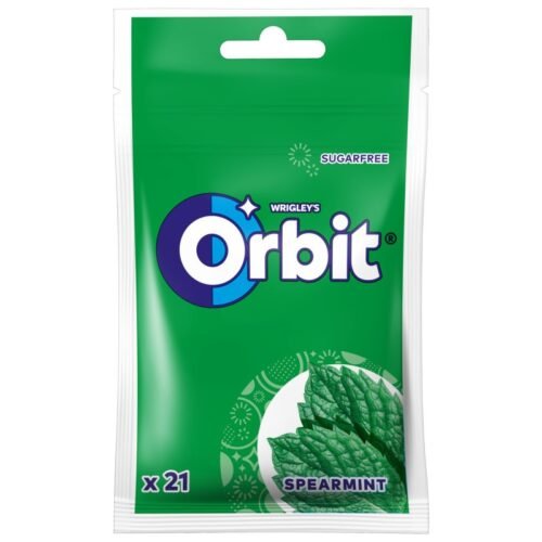ORBIT Speargmint košļājamā gumija paciņā 29g