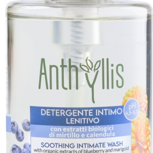 ANTHYLLIS intīmās higiēnas ziepes ar melleņu un kliņģerīšu ekstraktu 300ml