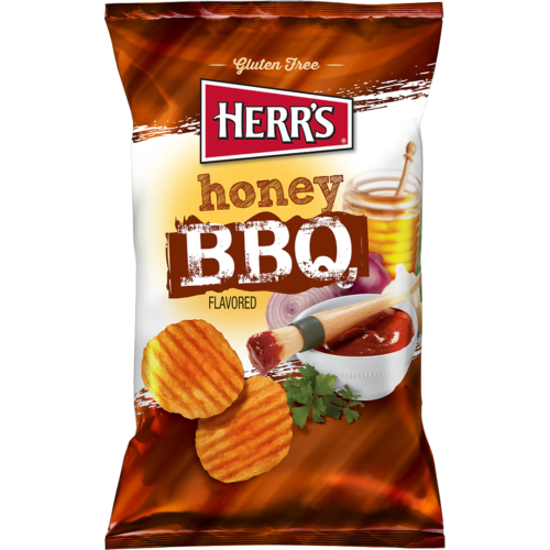 HERR'S Honey BBQ kartupeļu čipsi 28,4g