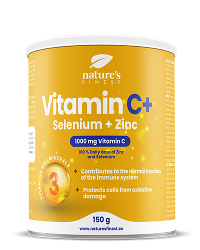 NATURE'S FINEST Vitamīns C+Selēns+Cinks 150g