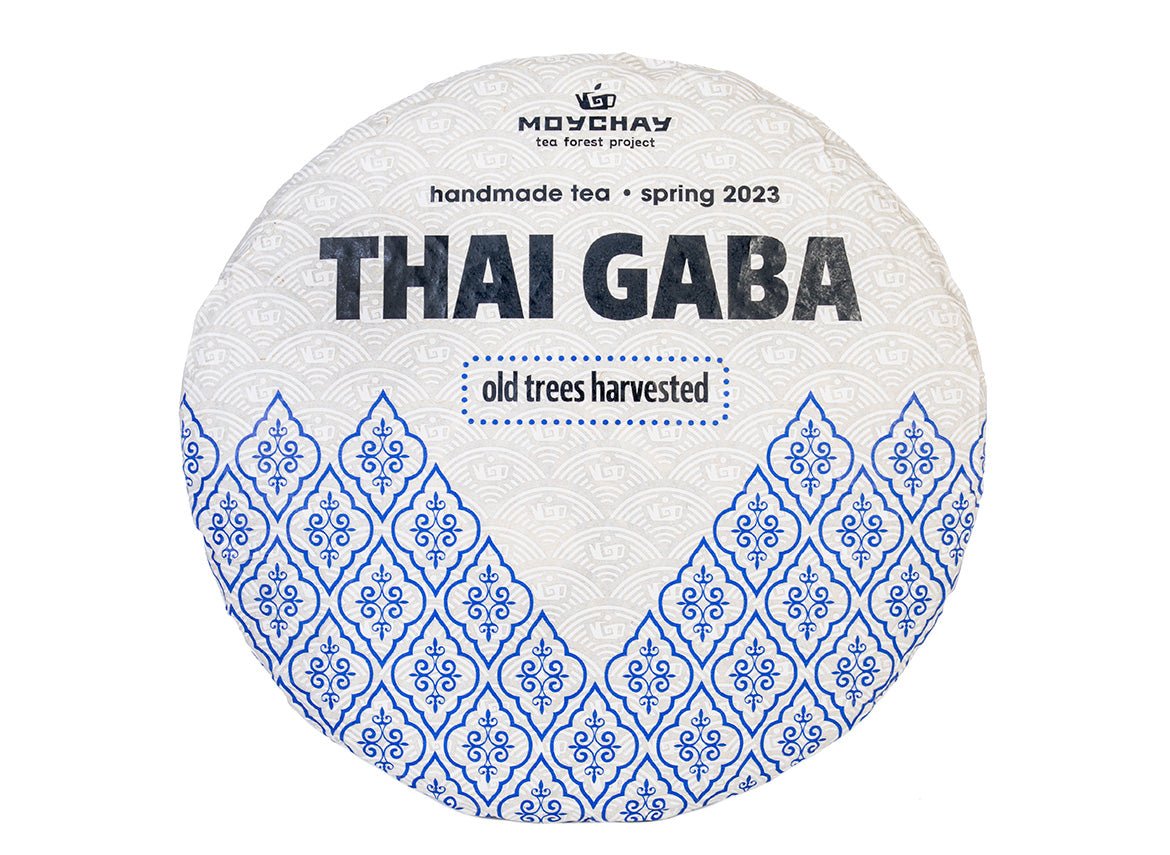 Black Tea Wild Trees Thai GABA, ar rokām gatavota Taizemes tēja, (Sarkanā tēja), Pavasaris 2023, Izmērs 357 g (visa kūka)
