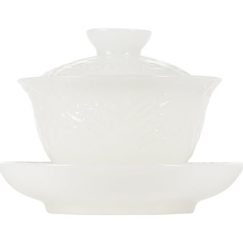 Ledus nefrīta porcelāna Gaiwan # 94461