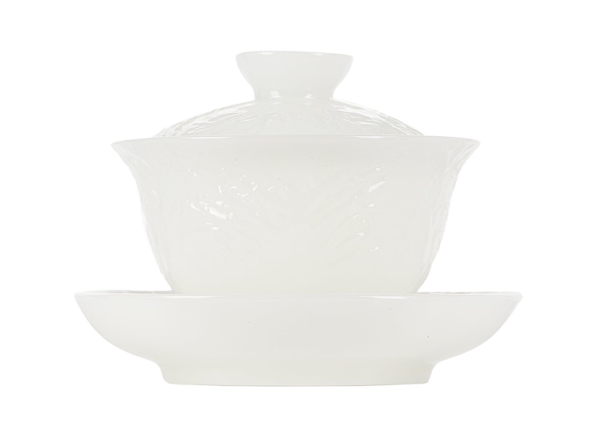Ledus nefrīta porcelāna Gaiwan # 94461
