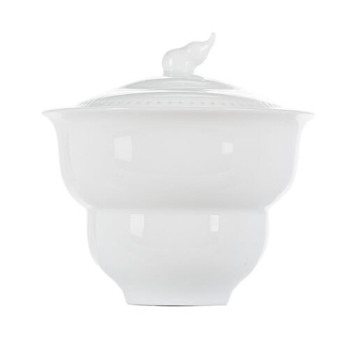 Ķirbja formas Gaiwan ar iebūvētu filtru # 94511, 125 ml