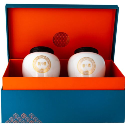 Dāvanu tējas komplekts (2 tējas kārbas) # 33454, porcelāns