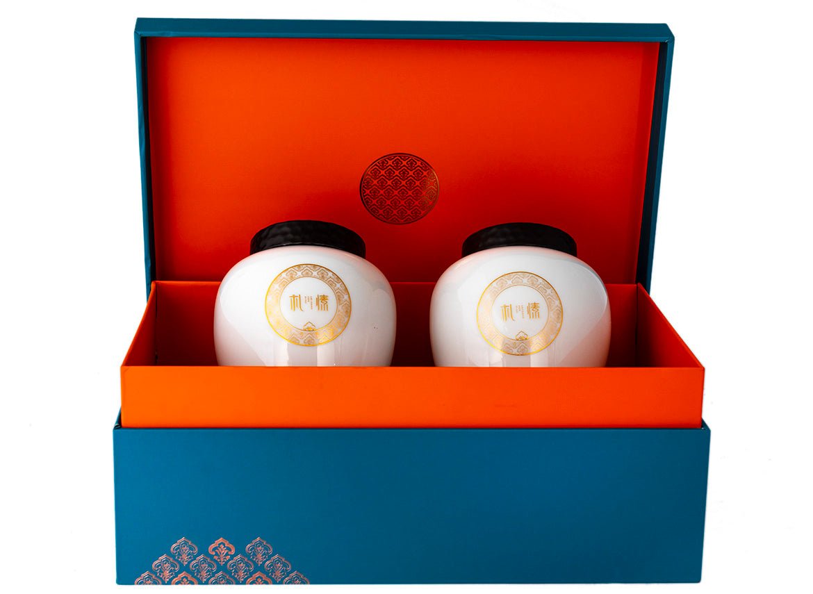 Dāvanu tējas komplekts (2 tējas kārbas) # 33454, porcelāns