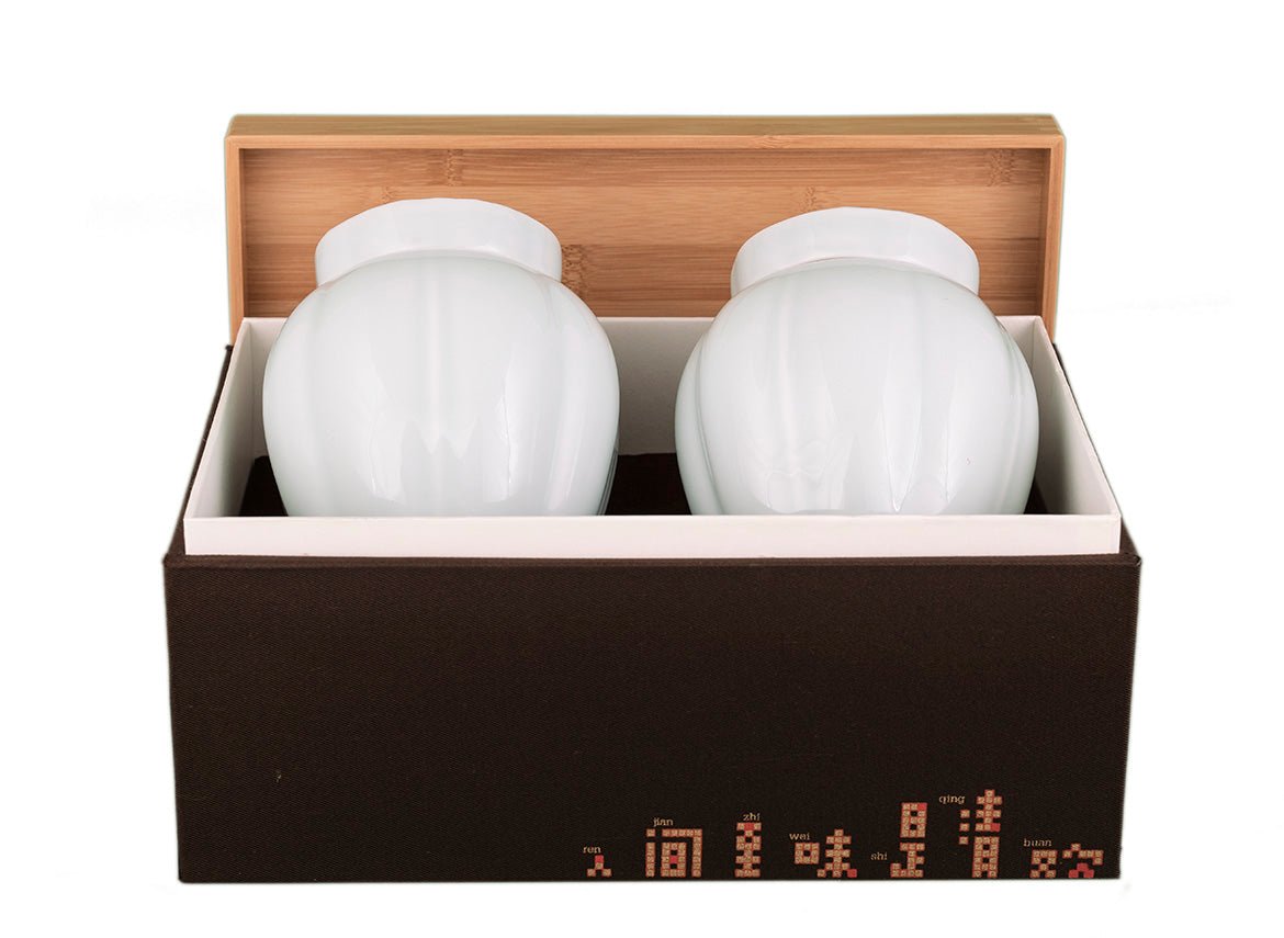 Dāvanu tējas komplekts (2 teamesh) # 33449, porcelāns