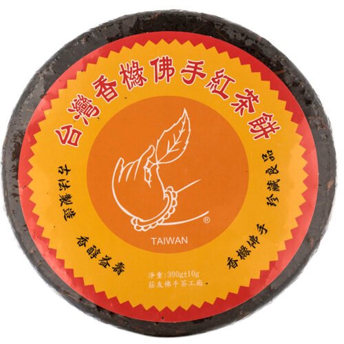 Melnā tēja Fo Shou Hong Cha Bing, Taivānas presēta sarkanā tēja, 300g, 25g, izmērs 25g (paraugs)