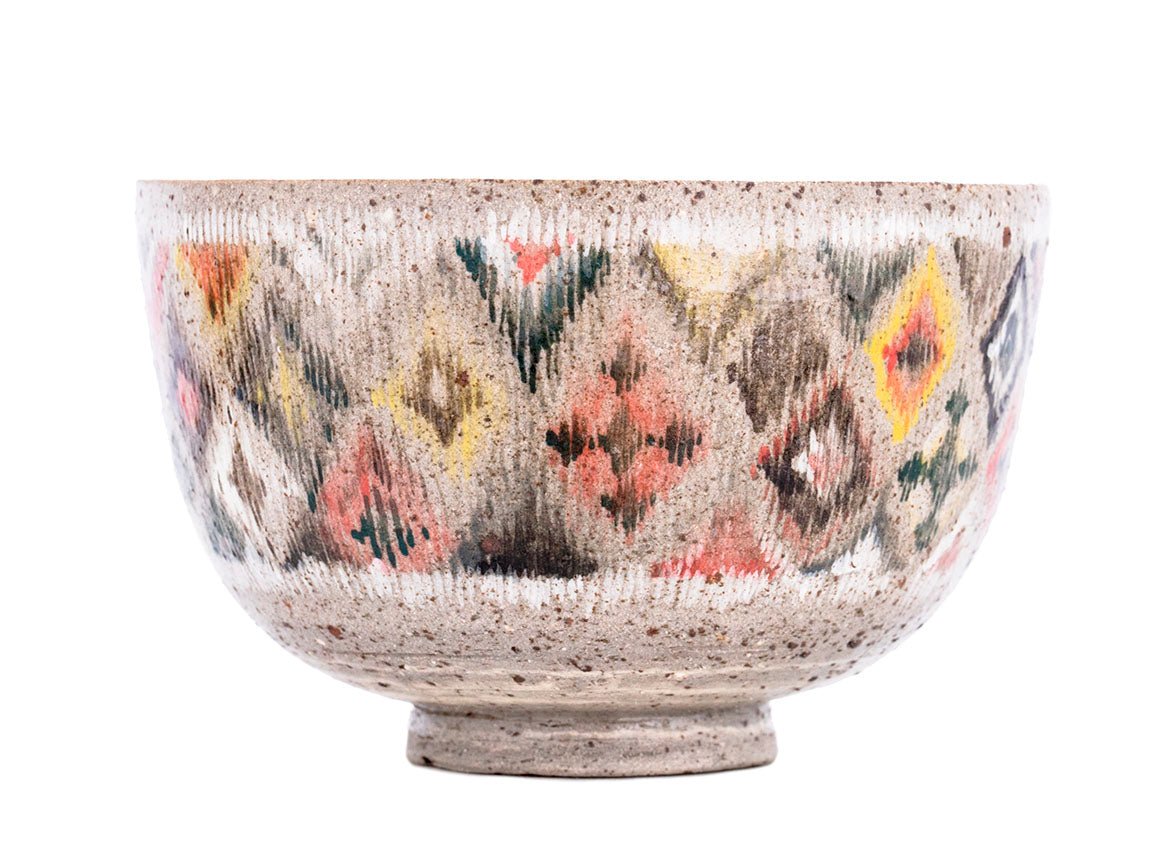Krūzīte roku darbs Moychay 'Uzbek carpet' # 43844, keramika/roku apgleznojums, 165 ml.