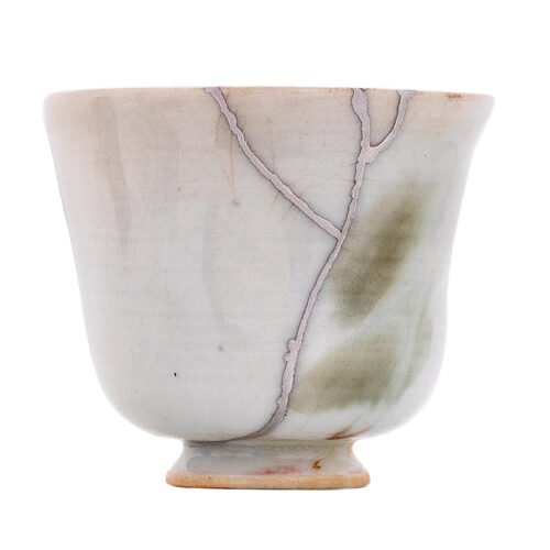 Krūzīte kintsugi roku darbs Moychay, # 44000, keramika, 150 ml.