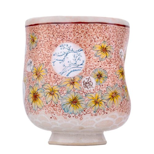Krūzīte roku darbs Moychay 'Flowers and miniatures' # 44448, keramika/roku apgleznojums, 116 ml.