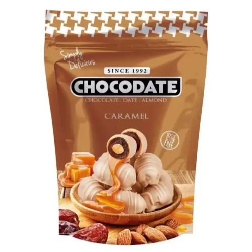 CHOCODATE Caramel, dateles šokolādē 90g