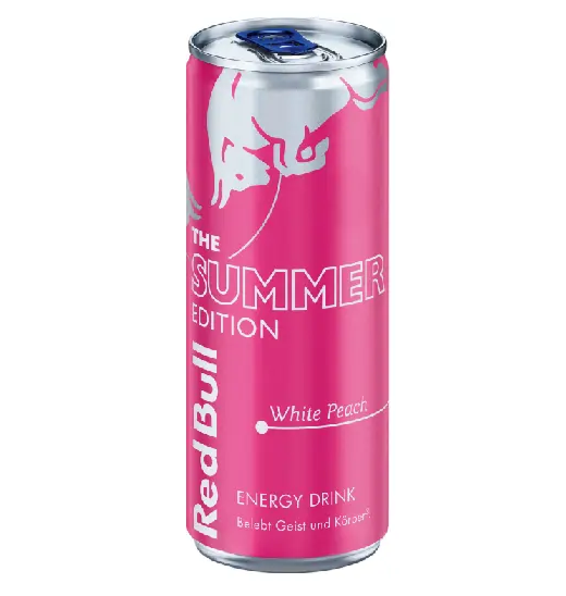 RED BULL Peach edition enerģijas dzēriens 250ml