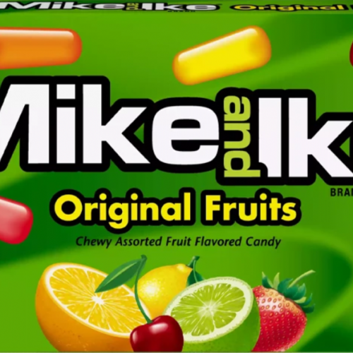 MIKE AND IKE Original košļājāmas konfektes 120g