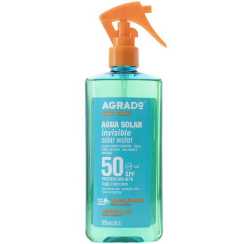AGRADO Solar Water saules aizsarglīdzeklis - sprejs ar SPF50 200ml