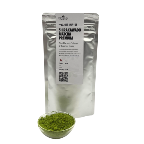 SHIRAKAWADO MATCHA · PREMIUM 50 g