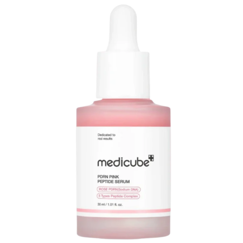 MEDICUBE PDRN Pink Peptide serums sejas ādai ar PDRN un peptīdiem 30ml