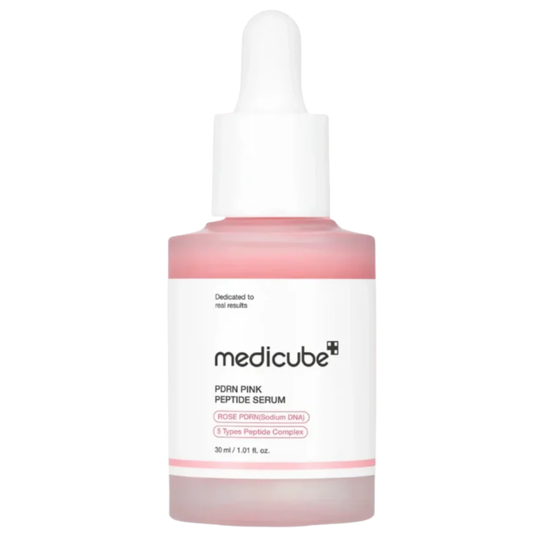 MEDICUBE PDRN Pink Peptide serums sejas ādai ar PDRN un peptīdiem 30ml