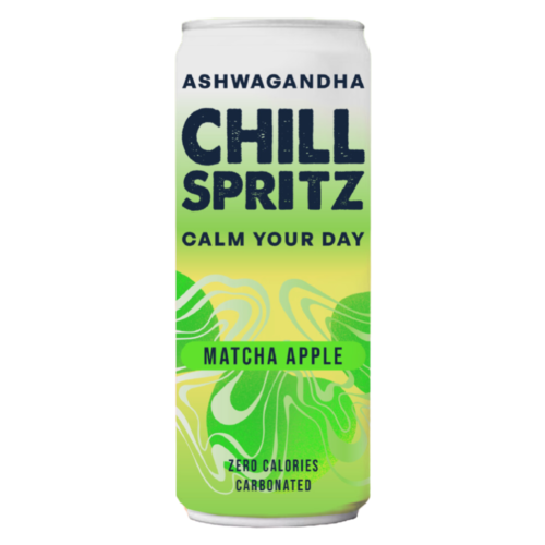 CHILL SPRITZ Matcha Apple izotonisks dzēriens ar vitamīniem 330ml