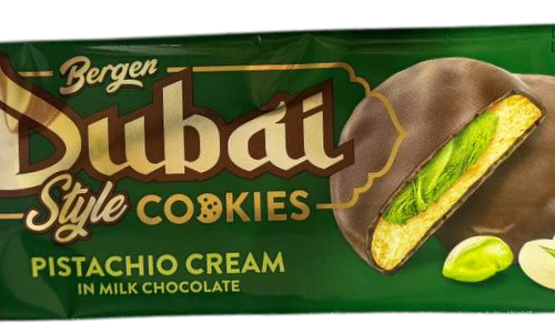 BERGEN Dubai Style cepumi ar Dubaijas šokolādes pildījumu 96g