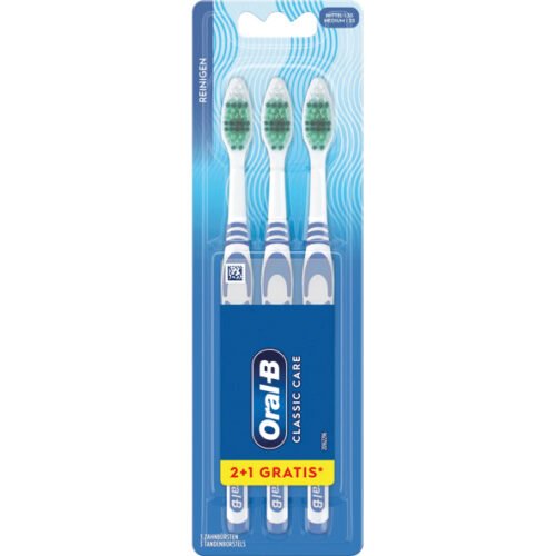 ORAL-B Classic Care zobu birste 3gab
