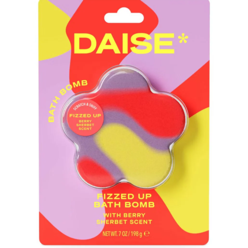 DAISE Fizzed Up vannas bumba zieda formā ar ogu aromātu 85g