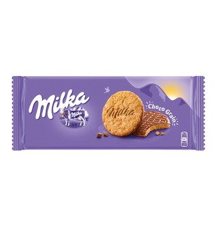 Milka Choco Grain cepumi ar piena šokolādi 126g