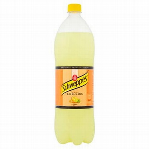 SCHWEPPES gāzēts dzēriens ar citrusu augļu miksa garšu 1.35l