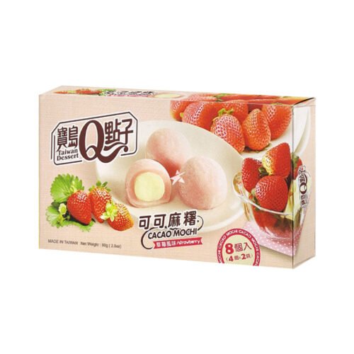Q Brand Mico Mochi are zemeņu garšu 80g