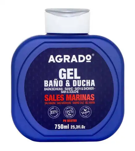 AGRADO Marine Salt dušas un vannas želeja 750ml