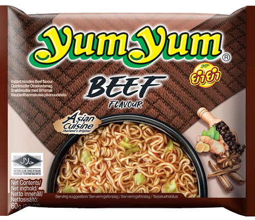 YUM YUM Beef nūdeles 60g